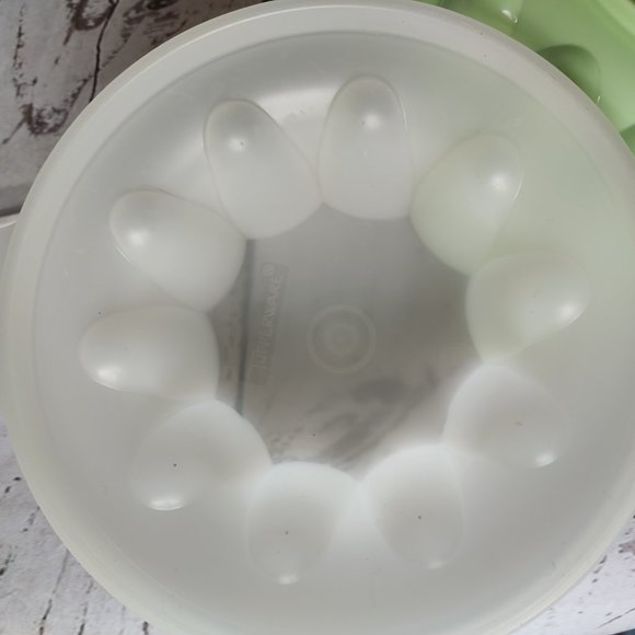 Vintage Tupperware Mint Green Jello Gelatin Ice Mold 3PC 1201-1, 1202-2, 1203-2 - Picture 8 of 9